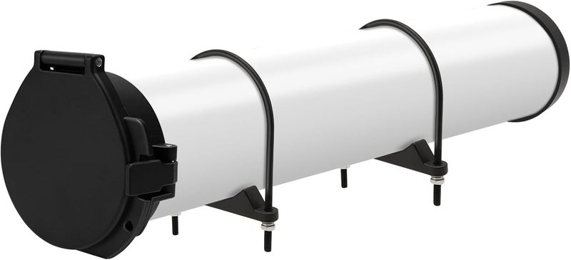 SDSNTE Steel Security Upgraded Conduit Carrier Kit Fit 6 Inch PVC Pipe for Providing Extra Storage on Truck Rack, Black (PVC Pipe Not Included) - Image 1